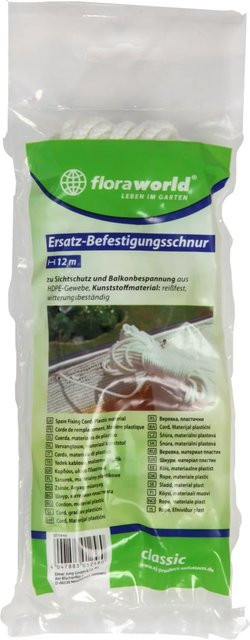 Ersatz-Befestigungsschnur für HDPE-Matte in Weiß, Länge: 12 m - Bild 1