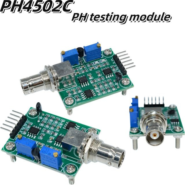 Gaqqee PH4502C PH-Testmodul mit Spannungssignalausgang zur Flüssigkeitswert-Erkennung in Grün - Bild 1