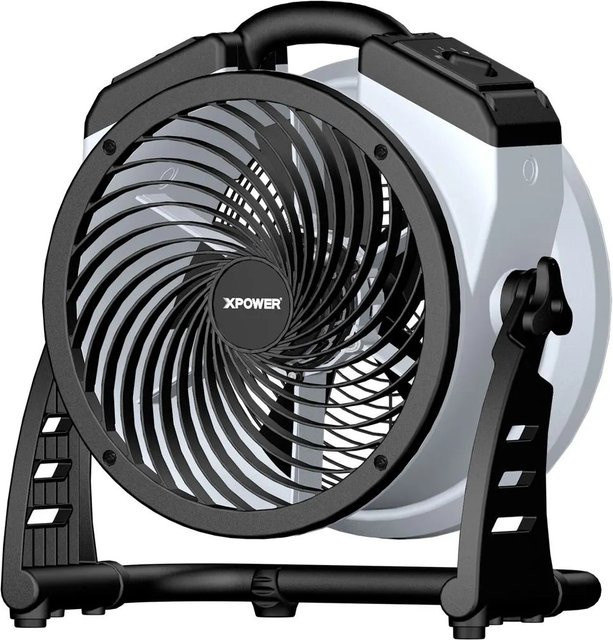 Xpower FC-100 Kompakter Mehrzweck-Luftzirkulator mit Timer und Oszillation, 11 Zoll, Weiß - Bild 1