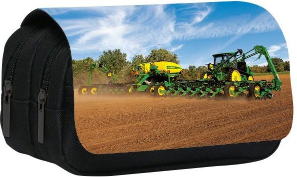 Var Vogue Traktor-Federmäppchen doppellagig, mehrfarbiges Schreibwaren-Etui aus Nylon für Grund- und Sekundarschüler - Bild 1