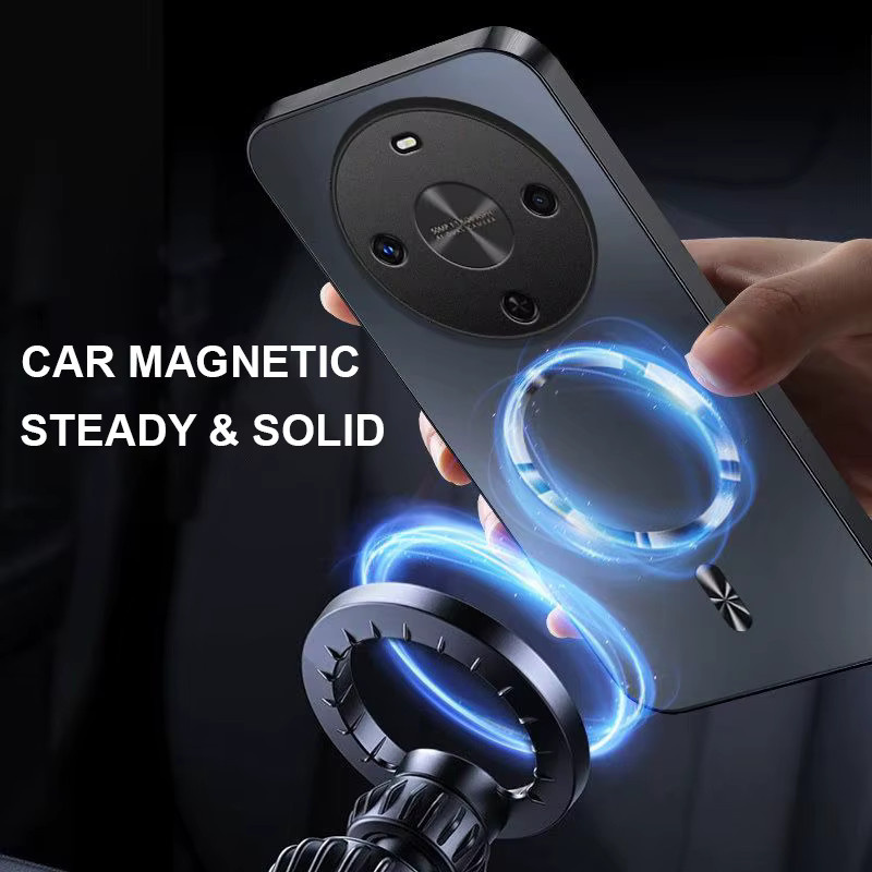 Fudusaidman MagSafe AG Matte Hard Magnetic Case für OPPO Find X3 Lite Neo X5 X6 X7 X8 Ultra X9 Pro X8S in Schwarz - Bild 4