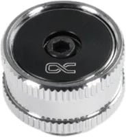 Alphacool ES Druckventil G1/4" AG Verbindung in Schwarz und Silber - Bild 1