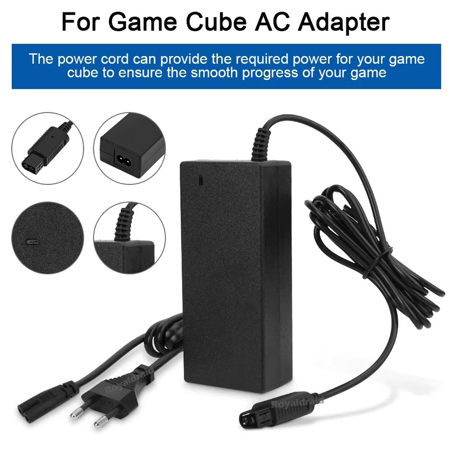 Hayoumon Ersatz-Netzteil für GameCube NGC Spielkonsole, Ladegerät in Schwarz - Bild 5