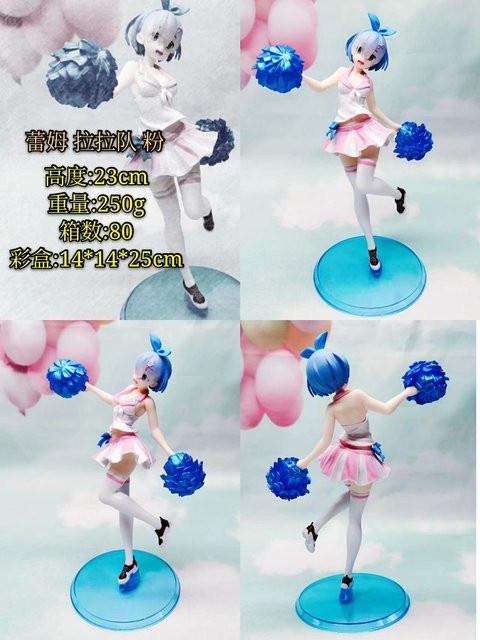 MIFEN Re:Life In A Different World From Zero Ram Cheerleader Figur, rosa - Bild 1