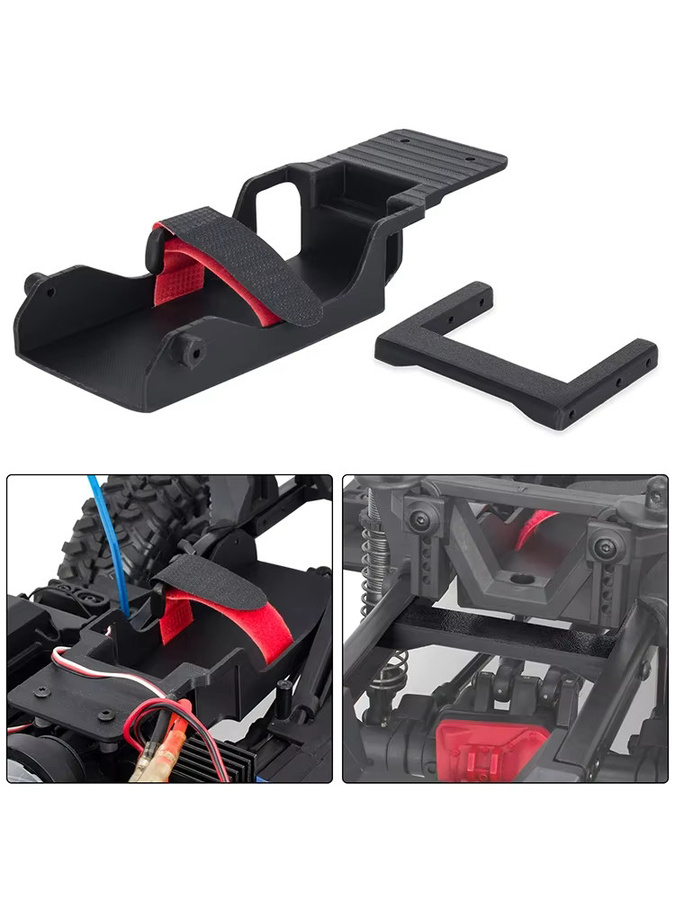 MALOM RC Batteriehalterung mit Befestigungsriemen, Kunststoff, 1-teiliges Set - Bild 6
