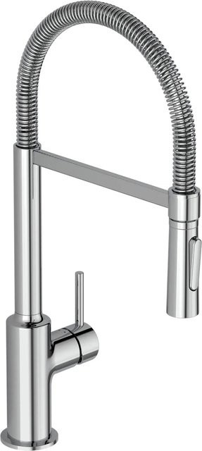 Ideal Standard Küchenarmatur Ceralook Semi-Professional in Chrom mit ausziehbarem Spout und Schwenkarm - Bild 1