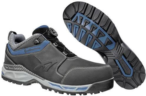 Albatros TOFANE BLACK QL LOW S3 Sicherheitsschuh aus Leder in Schwarz/Blau, Größe 47 - Bild 1
