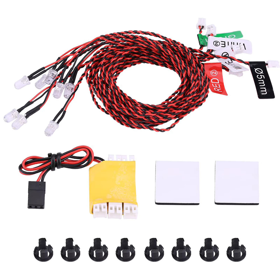 VGEBY RC Lichter Kit, 8 LED-Beleuchtungssystem, RC Zubehör - Bild 4
