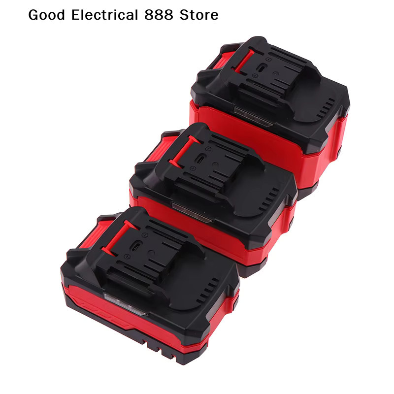 Makita Ersatzgehäuse mit BMS-Platine und LED-Anzeige für 21V 100A Li-Ion Akkus in Rot - Bild 3