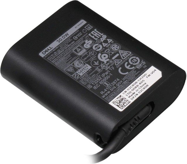Dell AC Adapter 30W 19.5V Schwarz mit Barrel Plug - Bild 1