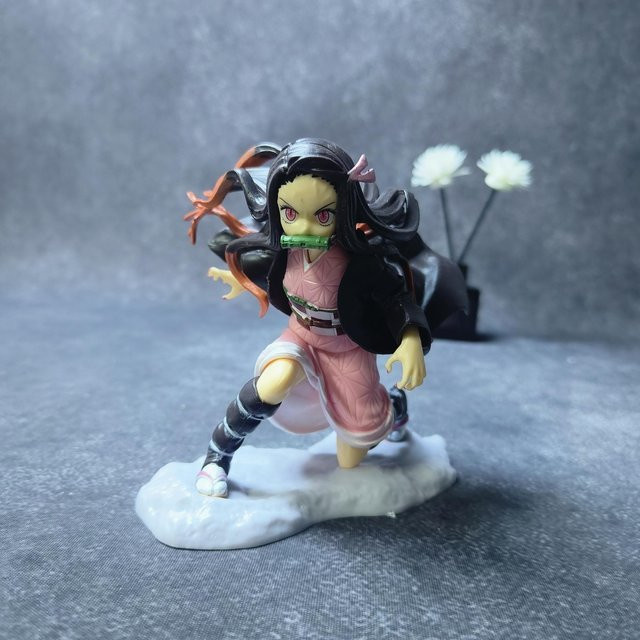 Demon Slayer Kimetsu no Yaiba Kamado Nezuko Actionfigur, 10cm, ab 14 Jahren - Bild 1