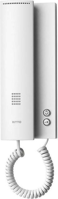 Ritto Wohntelefon Standard Twin-Bus Inneneinheit für Türsprechanlage in Weiß 17630/70 - Bild 1