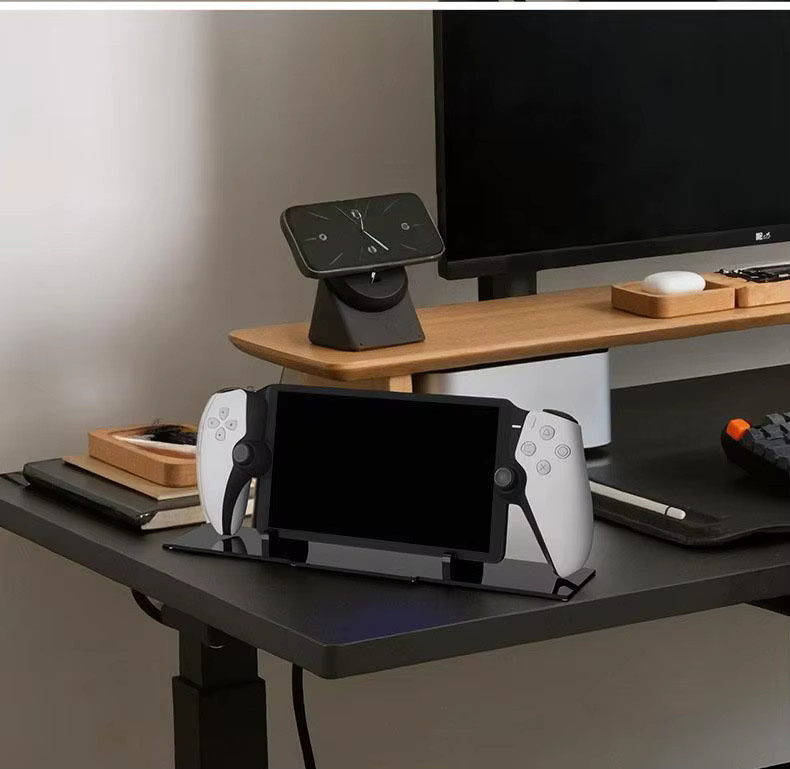Desktop-Ständer für PS Portal Remote Player und Game-Controller-Basis in Schwarz, kompatibel mit 9,7-Zoll-Tablets und Wireless-Tastaturen - Bild 5