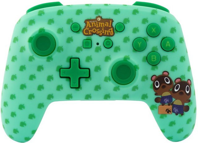 Nintendo Switch Animal Crossing T&T Nook Controller in Grün mit Bluetooth-Verbindung - Bild 1
