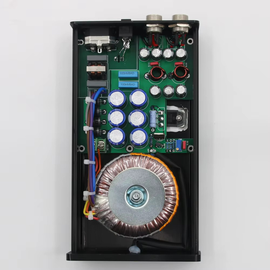 SENGTERBELLE HiFi Desktop-Netzteil 50W Ultra-Low Noise Audio Linear geregeltes Netzteil in Schwarz - Bild 2