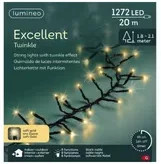 Lumineo Excellent Lights LED Lichterkette in Multicolour, Schwarz und Gelb, 20 m - Bild 1