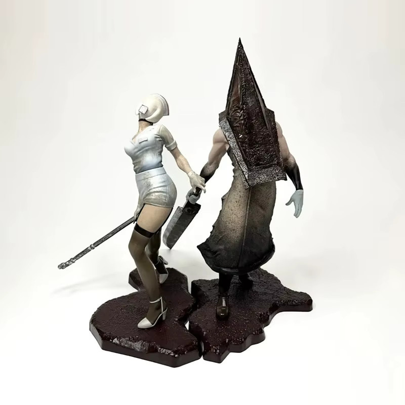 Konami Silent Hill 2 Pyramid Head und Bubble Head Nurse, Set / Bundle, Kunststoff - Bild 2