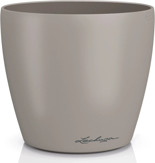 Lechuza Pflanzgefäß Classico Color Tabletop in Sandbraun, Durchmesser: 15 cm, Höhe: 13,5 cm - Bild 1