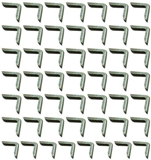 HomeSweet Eckenschützer aus Metall für Scrapbooking und Alben, 50 Stück, Bronze - Bild 1