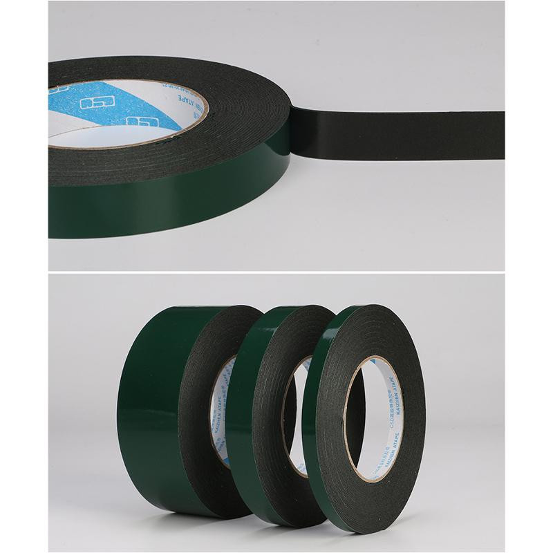Keep Health Care Doppelseitiges PE-Schaumband wasserfest und klebrig, Farbe: Grün oder Schwarz, B/H/L: 12 mm x 1 mm x 10 m - Bild 3