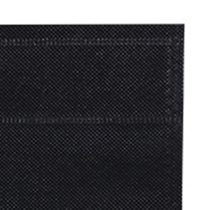 50 Stück TOMTOP JMS Vliesbeutel als umweltfreundliche Tragetaschen und Kleidersäcke in Schwarz, Breite: 25 cm, Höhe: 35 cm - Bild 2