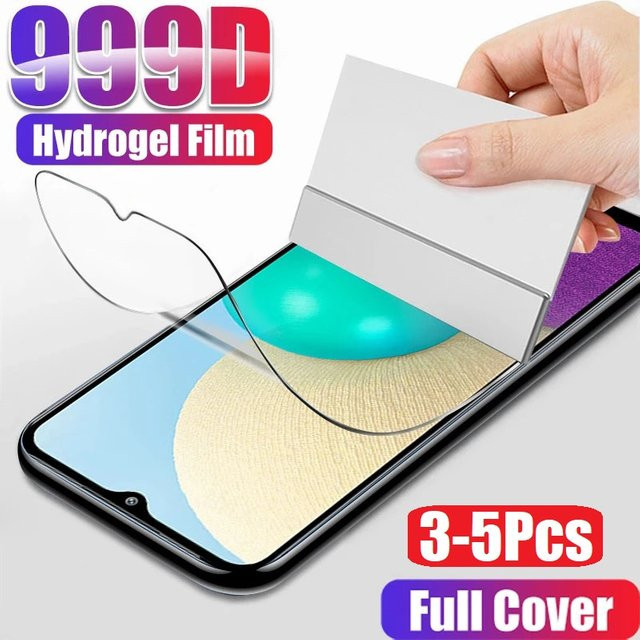 3-5 Stück Hydrogel Display Schutzfolien für Samsung Galaxy A5 A3 A7 S5 S6 S7 J3 J5 J7 transparent - Bild 1