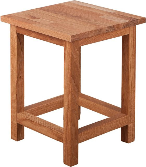 Garden Pleasure Universalhocker Max Eiche FSC B/T/H: 40 x 30 x 30 cm - Bild 1