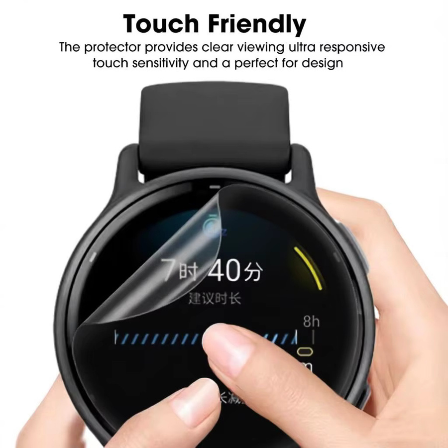 Garmin Hydrogel-Sichtschutzfolie, transparent, Unisex - Bild 1