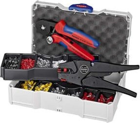 Knipex Crimp-Sortiment für Aderendhülsen in Multicolor mit Kunststoffelementen - Bild 1
