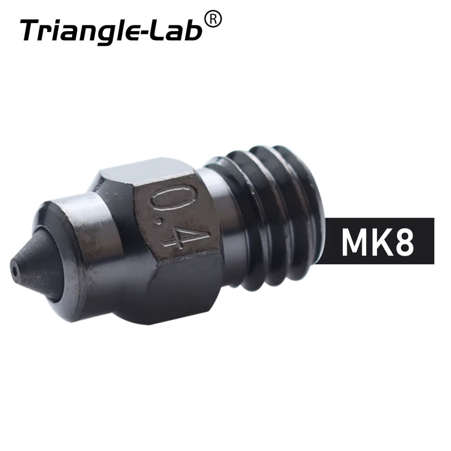 Trianglelab NCB Düse V6 Volcano MK8 mit DLC-Beschichtung aus Bimetall und gehärtetem Stahl für Voron3D - Bild 4
