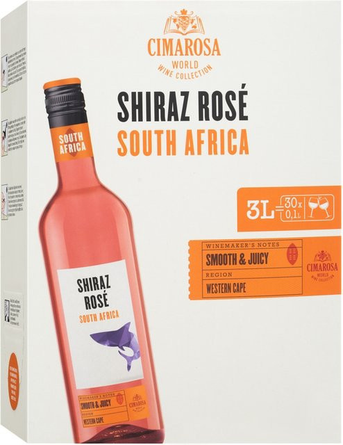 Cimarosa Shiraz Roséwein trocken 2025 Bag-in-Box 3 l - Bild 1