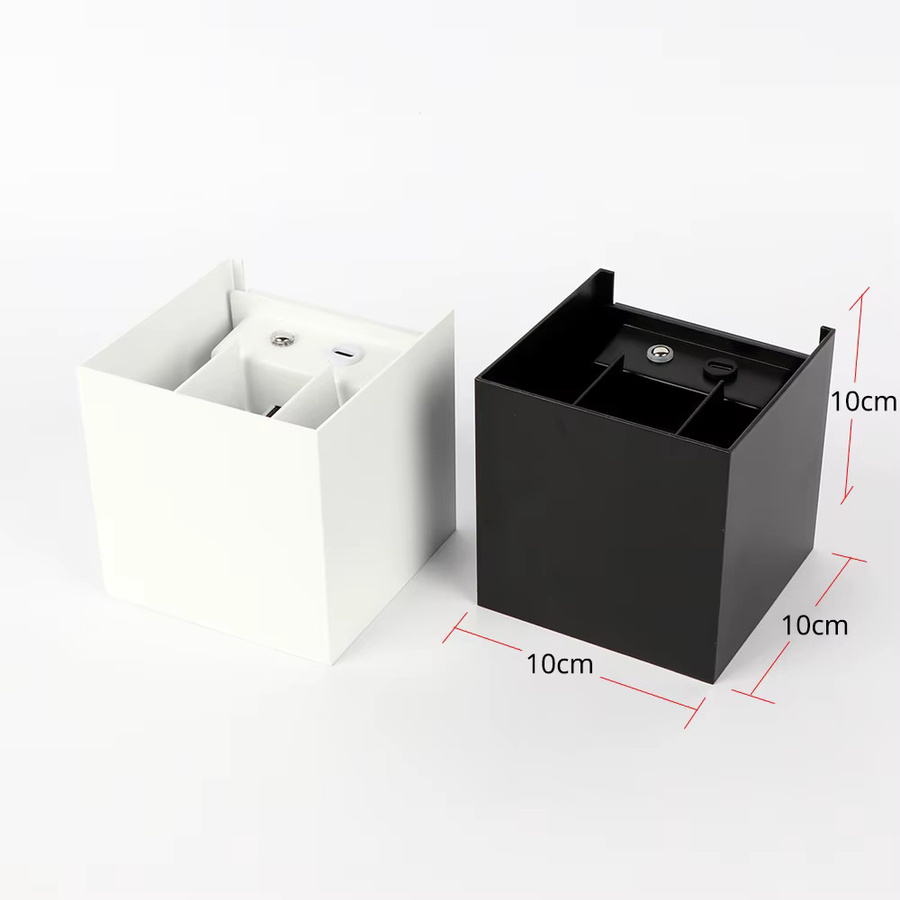 ygfeel Wandleuchte aus Aluminium in Schwarz mit Touch-Schalter, stufenlos dimmbar und warmweißem Licht, batteriebetrieben für Schlafzimmer, Flur und Treppen - Bild 2