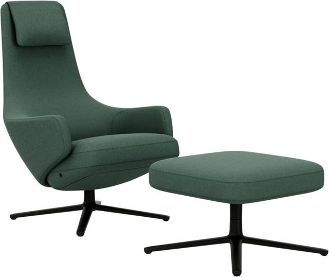 Vitra Repos Sessel mit Ottoman - Bild 1