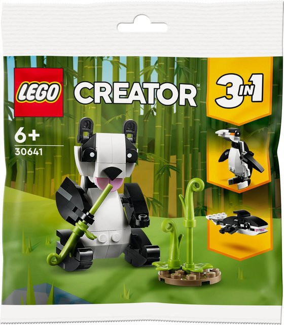 LEGO 3-in-1 Pandabär, Spielzeug, ab 6 Jahren - Bild 1