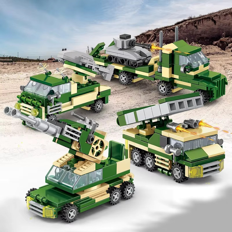Mitty DIY-Montagepuzzle Militärmotiv, Fahrzeuge, Bunt / Mehrfarbig, Grau, Grün, Kunststoff - Bild 3