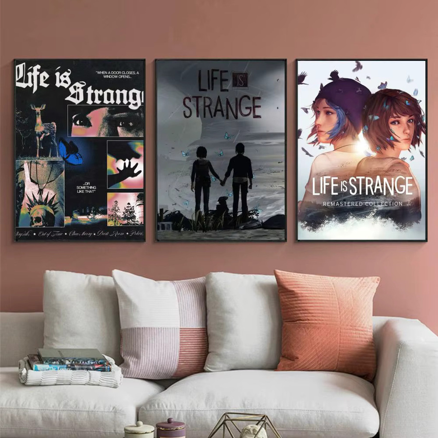 POPULAR Life Is Strange Poster HD wasserdichte selbstklebende Wandkunst in Multicolor - Bild 4