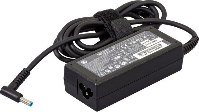 HP AC Adapter 65W Smart mit 4,5 mm Barrel Plug in Schwarz (753559-004) - Bild 1