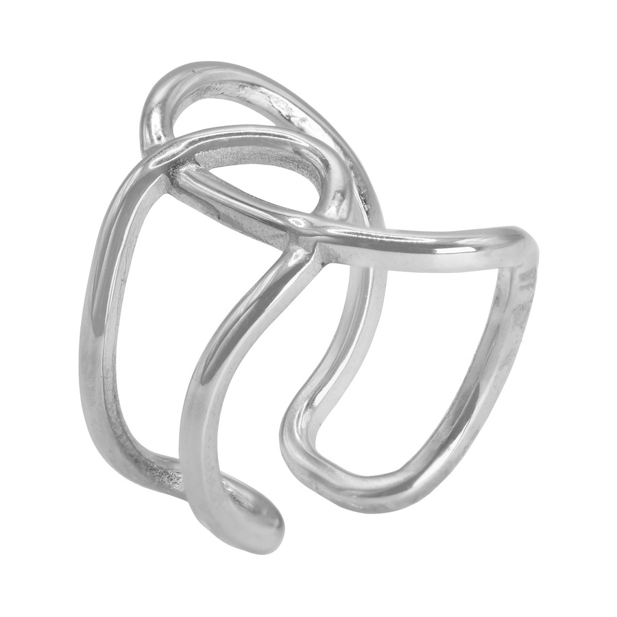 Natta Damenring, Edelstahl, Silber - Bild 1
