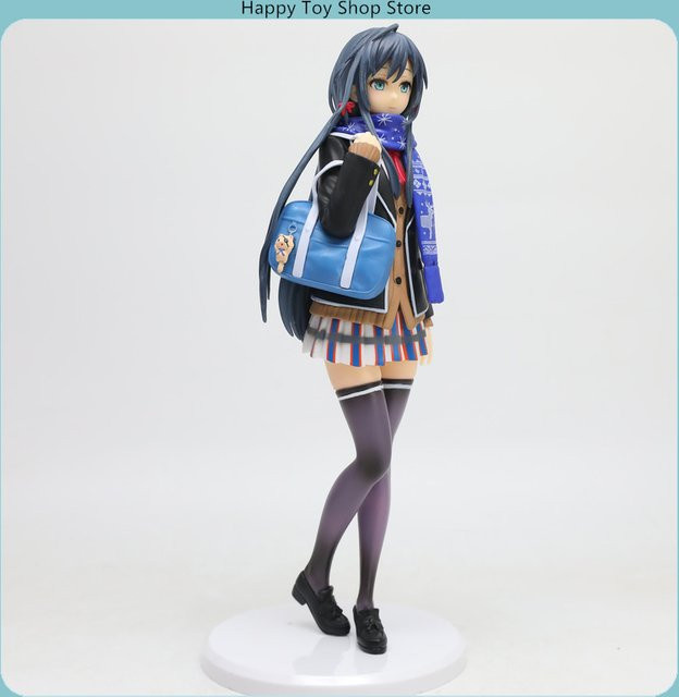 Bandai Yukinoshita Yukino Anime Figur, Stehende Pose, Schuluniform, 25cm - Bild 1