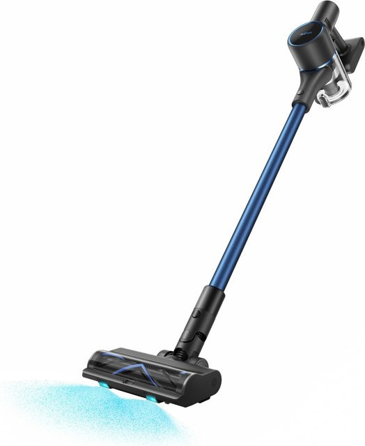 Bosch S4 Detect Akku-Stielstaubsauger in Schwarz/Blau mit LED-Scheinwerfer, Anti-Tangle-Roller und PET-Haar-Funktion - Bild 1