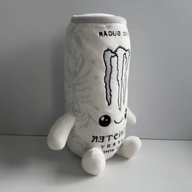 Potdemiel Monster Energy, Plüschspielzeug, weiße Stoffpuppe - Bild 2