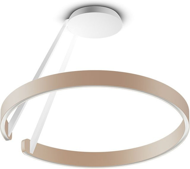 Occhio Mito Aura Alta LED-Deckenleuchte in Weiß Matt und Gold Matt mit dimmbarer Lichtfarbe (2700K - 4000K) - Bild 1