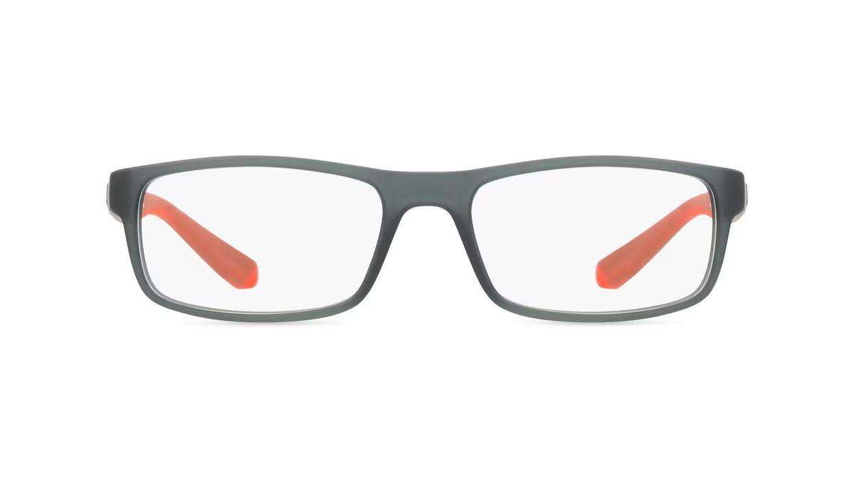 Nike 7090 Korrektionsbrille, Vollrand, Quadratisch, Kunststoff, Unisex, grau - Bild 1