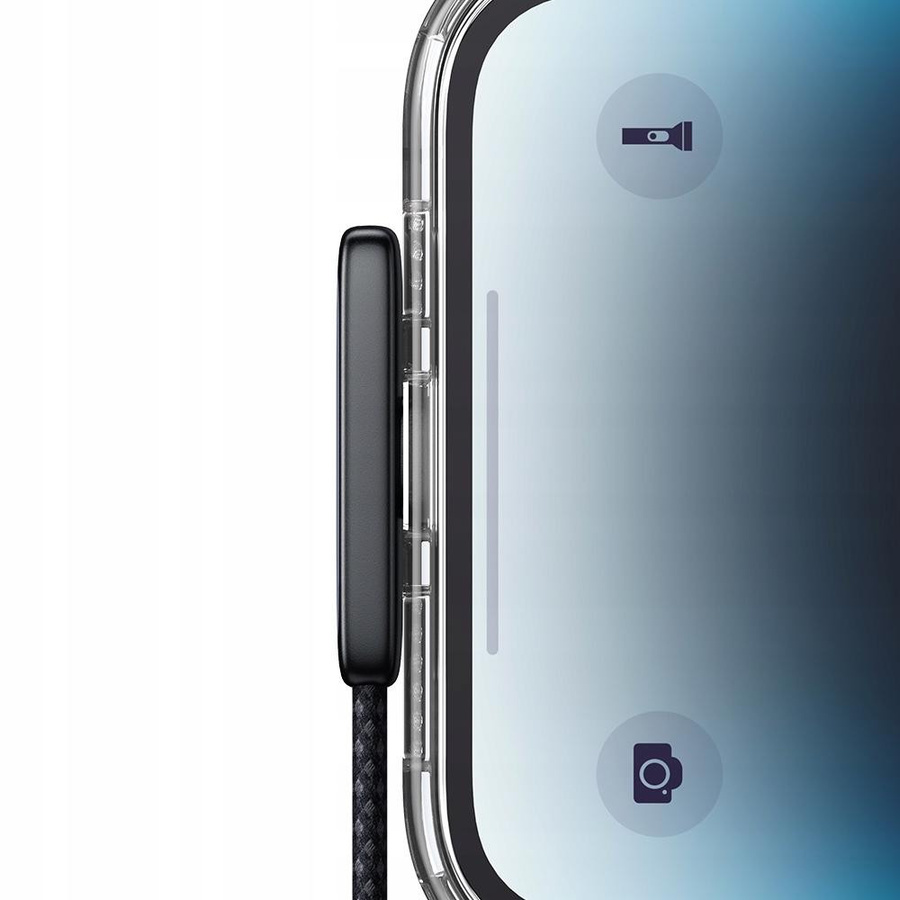 McDodo USB-C auf Lightning Daten- und Ladekabel 36W Flachdesign Schwarz 1m - Bild 3