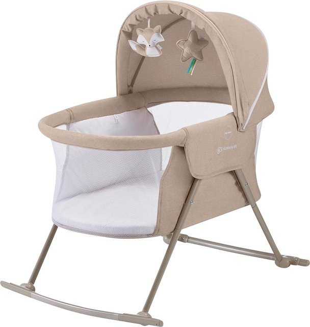 Kinderkraft Babywiege Lovi 3in1 in Beige - Bild 1
