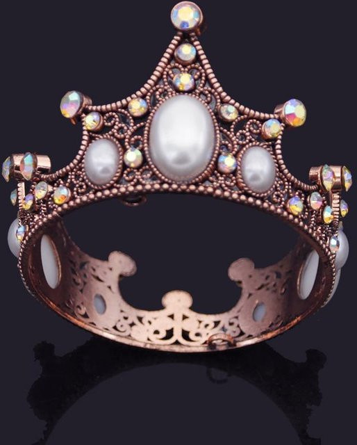 YIRAN Jewelry Diadem, Kristall, Kinder, Unisex - Bild 1