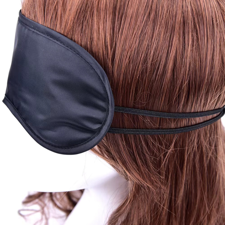 Augenmaske, Schwarz, Unisex, 10er Set - Bild 4