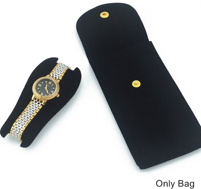 TINUORA Uhren Tasche, Schwarz - Bild 1
