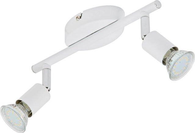 Briloner LED-Spot Simple 2er Set in Weiß mit warmweißem Licht und modernem Design - Bild 1