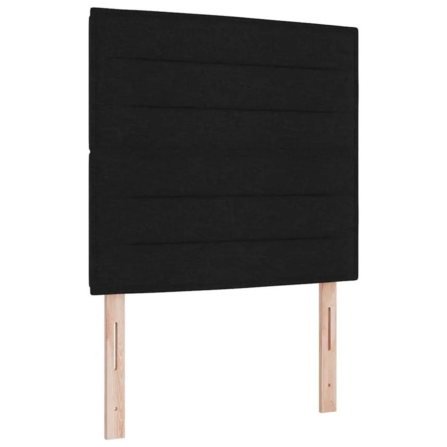 vidaXL Kopfteil in Schwarz aus Kunstleder und Stoff mit Breite: 80 cm - Bild 2